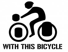 With this bycicle _ Logo